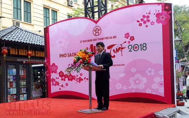 Hà Nội khai mạc Phố sách Xuân Mậu Tuất 2018 ảnh 1